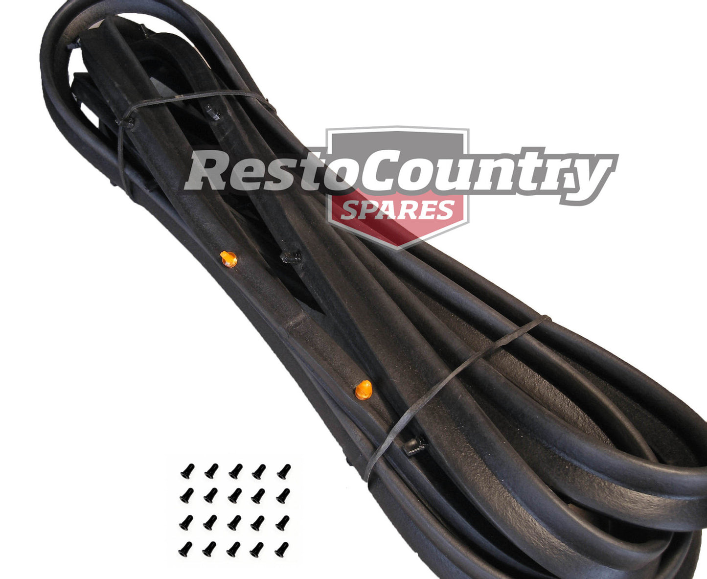 Holden FRONT Rubber Door Seal + Clips x1 EJ EH Sedan Ute Wagon Van - 10115