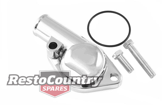 Holden Chrome 6 Cylinder Thermostat Housing Water Outlet 149 186 202 O-Ring Seal - 102067