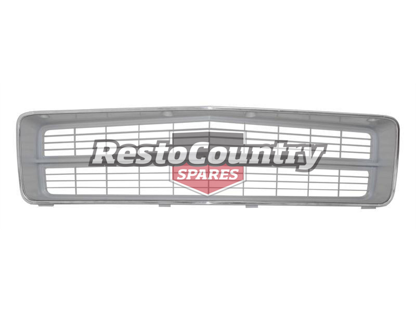 Holden Grille HQ Silver Belmont Kingswood Monaro Exc SS GTS Premier LS +Moulding - 2813762