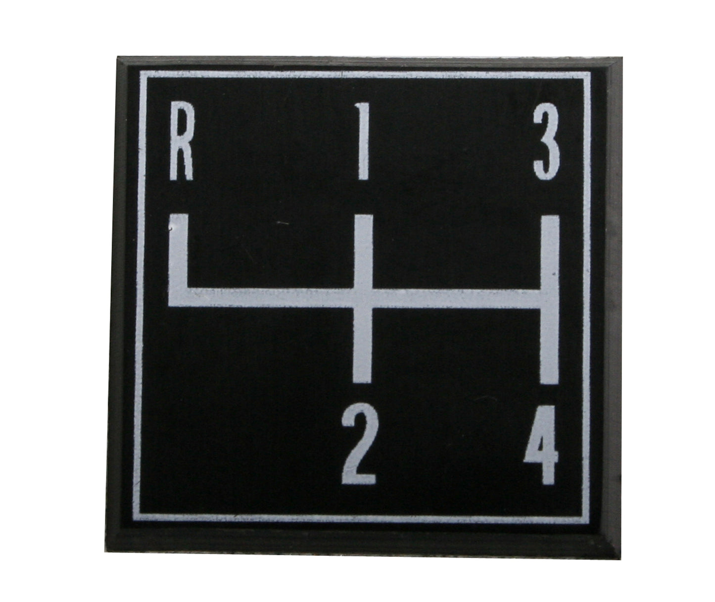Holden Torana 4 Speed Gear Shift Indicator Plate LJ GTR manual transmission - 2815059