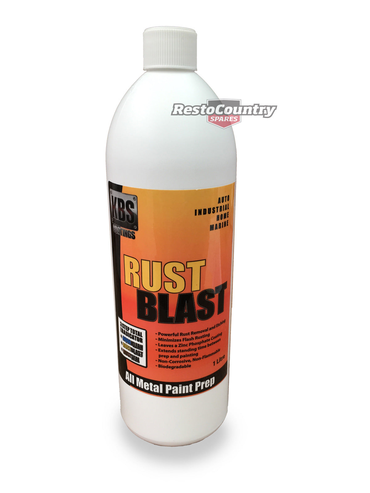 KBS Rust Blast One 1 Litre Rust Removal and Corrosion Prevention clean rustblast - 3400