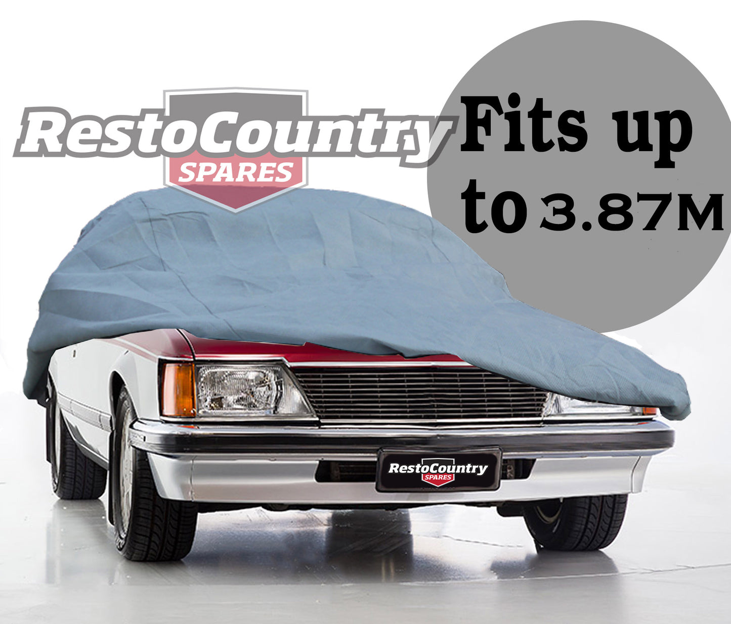 Autotecnica Car Cover SMALL Fully Waterproof Fits up to 3.87M 35/180 protection