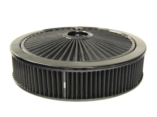 Xtra Flow Filter All Black 14 x 3 Recessed Base - 47629