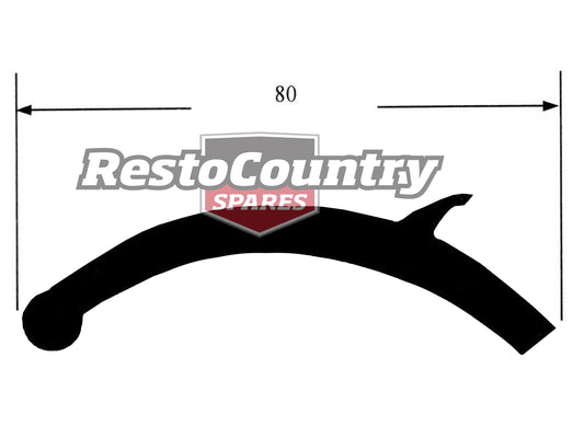 Rubber Wheel Arch Flare -Under Edge Fit 1x Metre 4x4 4WD Bus Truck mud guard - 51-462