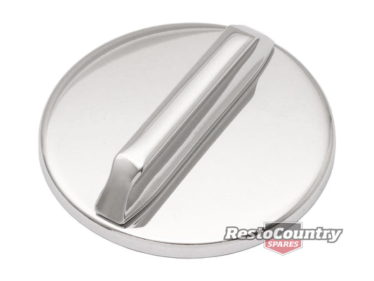 Holden NON LOCKING Fuel Cap CHROME HD HR HK HT HG All. HQ HJ Ute Van - 7420489