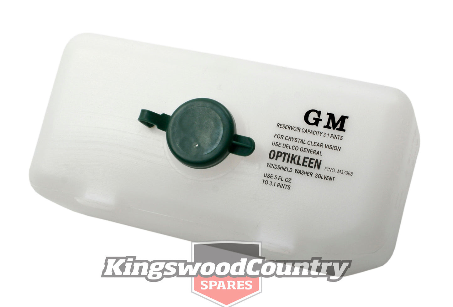 Holden Windscreen Washer Bottle "GM" OPTIKLEEN LH LX UC HK HT HG Belmont W/O Air - 7434262