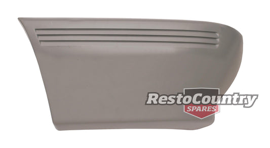 Holden Commodore VL FRONT Bumper Bar End RIGHT plastic - 92025187