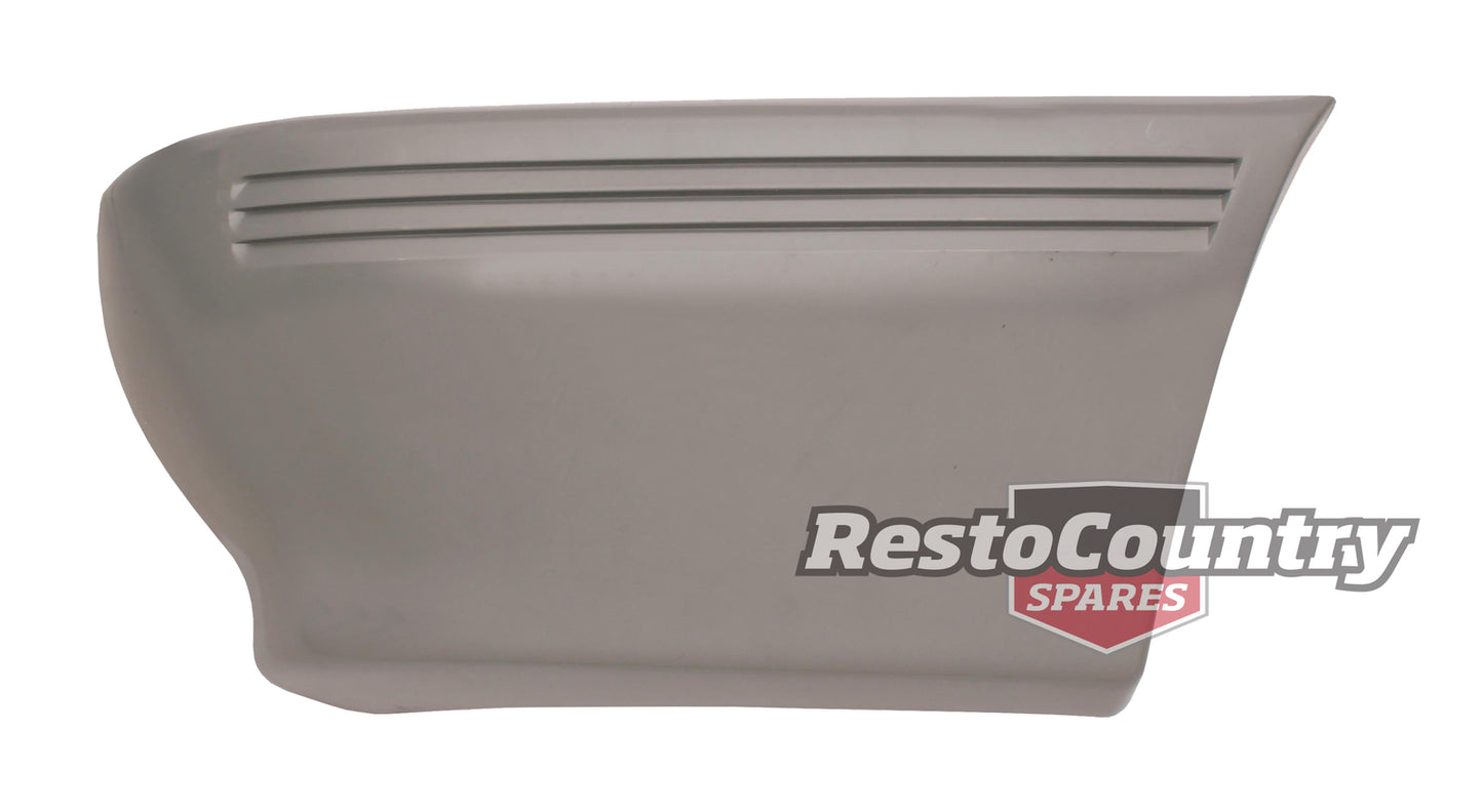 Holden Commodore VL FRONT Bumper Bar End LEFT Sedan Wagon plastic - 92025188