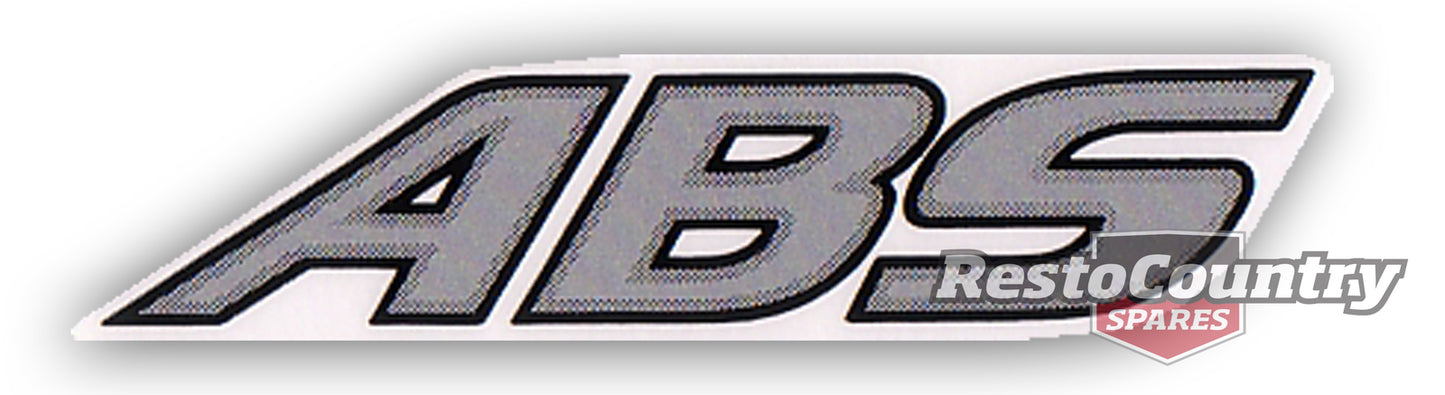 Holden Commodore ABS Decal - REAR Window VR VS sticker label anti lock brakes - 92052789