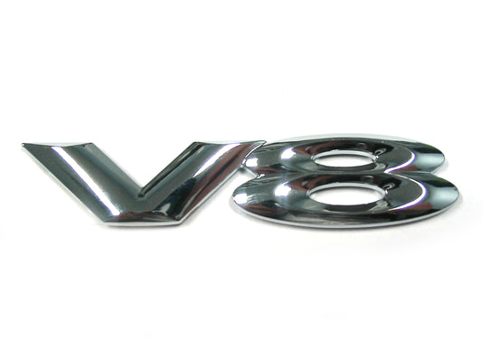 "Holden Commodore Chrome "V8" Badge x1 VY V8 Fender or Guard  5.7 - 92084153"