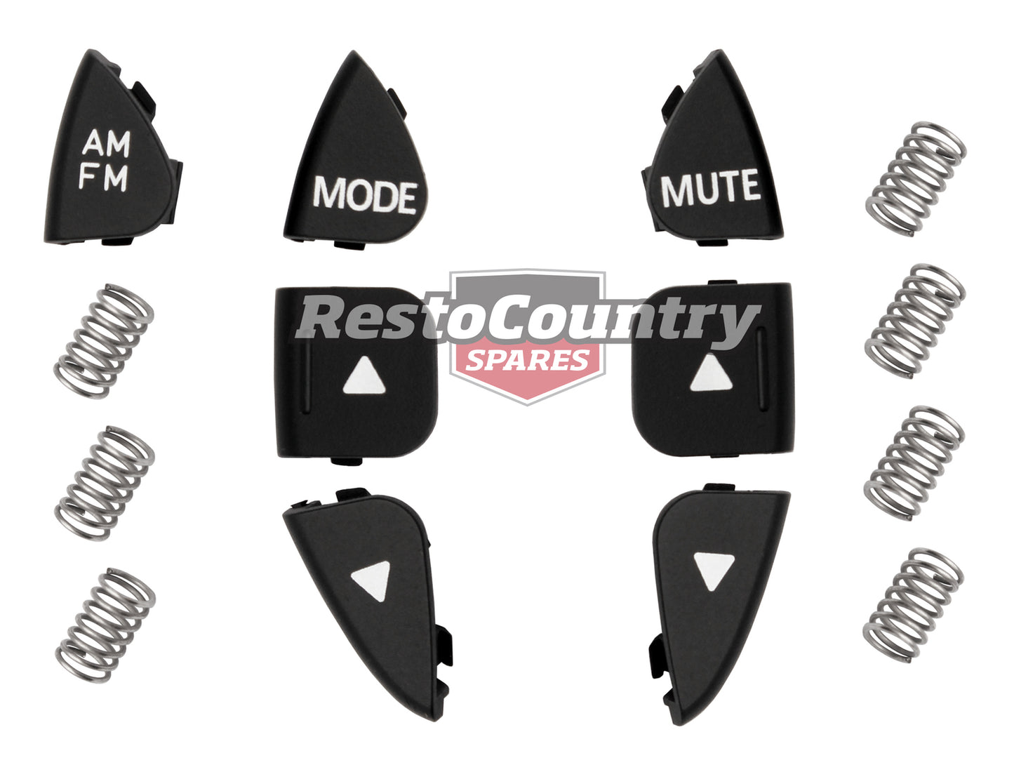 Holden Steering Wheel RADIO CONTROL BUTTON KIT Commodore VR VS VT VU VX Monaro - 92143631