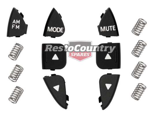 Holden Steering Wheel RADIO CONTROL BUTTON KIT Commodore VR VS VT VU VX Monaro - 92143631
