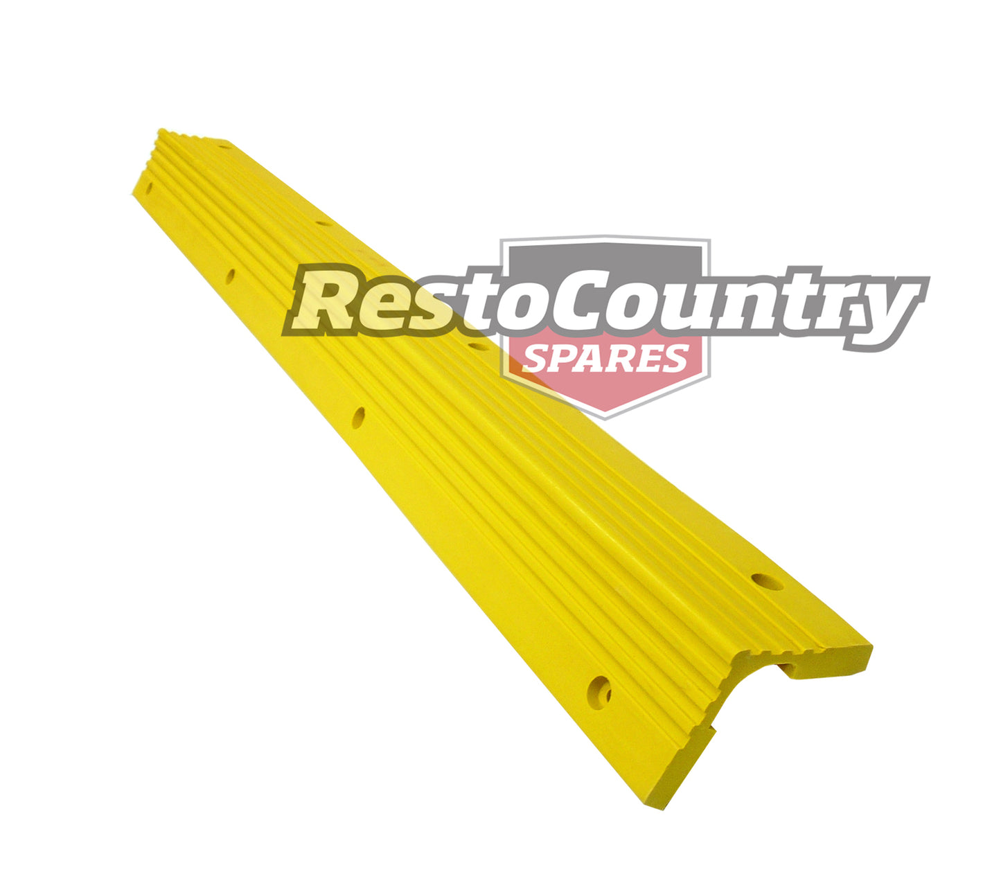 Natural Rubber Pillar Corner Safety Pad / Guard YELLOW 1 Mtr High Quality bump - 92206