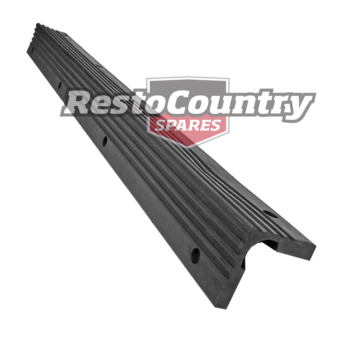 Natural Rubber Pillar Corner Safety Pad / Guard BLACK 1 Mtr High Quality bump - 92207