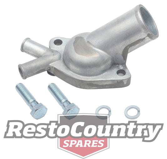 Holden V8 TWIN Pipe Thermostat Housing Water Outlet HX HZ WB LH LX 253 308 - 9938761