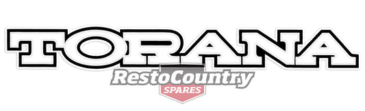 Holden - TORANA - Front Panel Decal LX sticker badge label  nose - 9942985