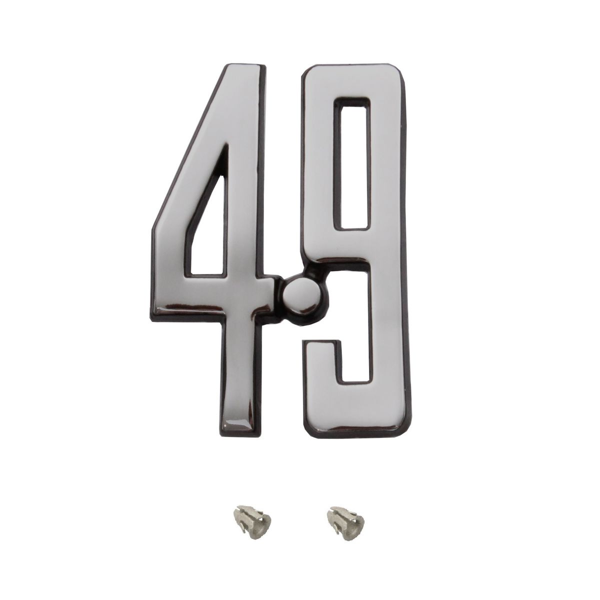 Ford 4.9 Chrome Fender / Guard Badge x1 XC Falcon New suit any 302 V8