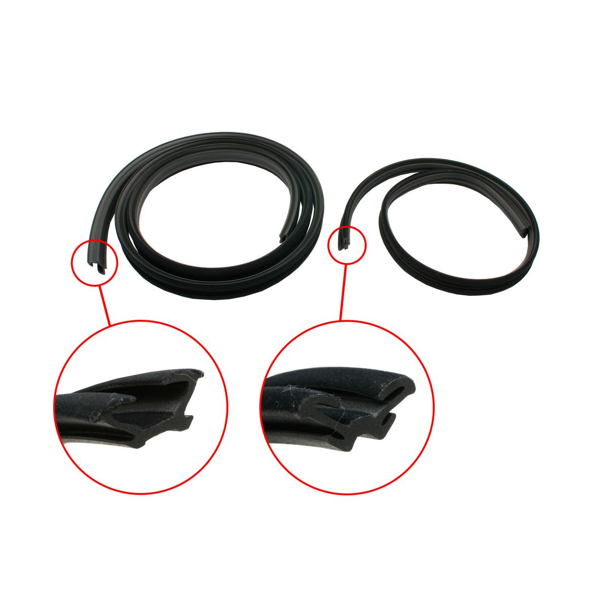 Ford Bailey Channel Front +Rear XR XT XW XY ZA ZB ZC ZD. Rear XA XB XC