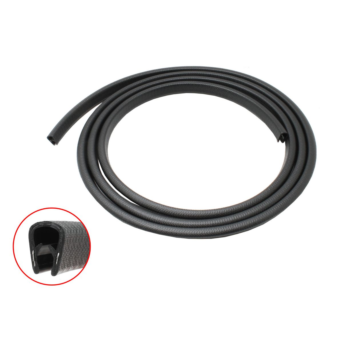 Ford Black Pinch Weld Seal 1x Door -3x Metres XR XT XW XY ZA ZB ZC ZD pinchweld