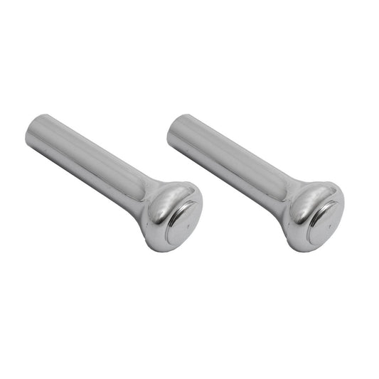 Chrysler Chrome Door Lock Knob PAIR VH VJ VK CL CM CJ CK CH Valiant & Charger