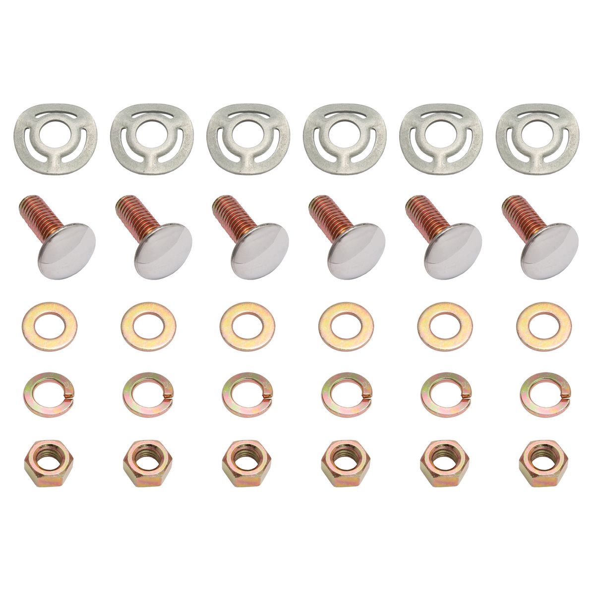 Ford Bumper Bar Bolt Kit XA XB XC ZF ZG ZH REAR + WAVE washers nut
