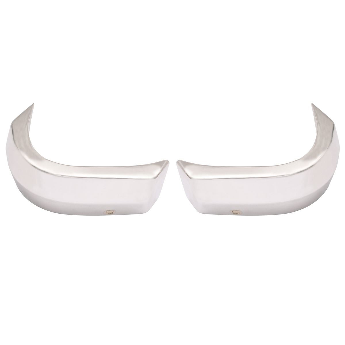 Ford Chrome Rear Bumperettes PAIR XW XY Ute Panel Van bumper bar