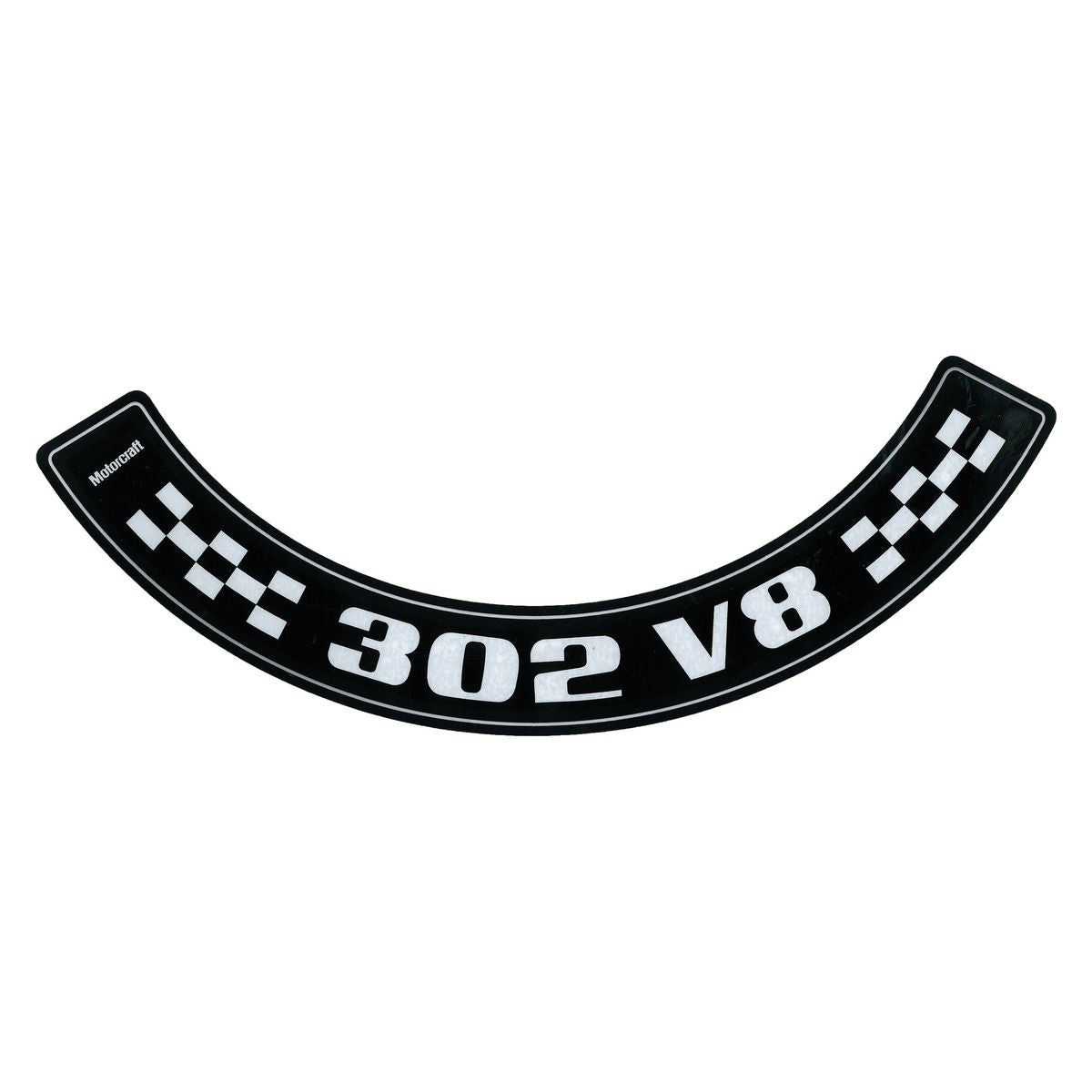 Ford Air Cleaner Decal "302 V8" LARGE XA XB ZF ZG intake sticker