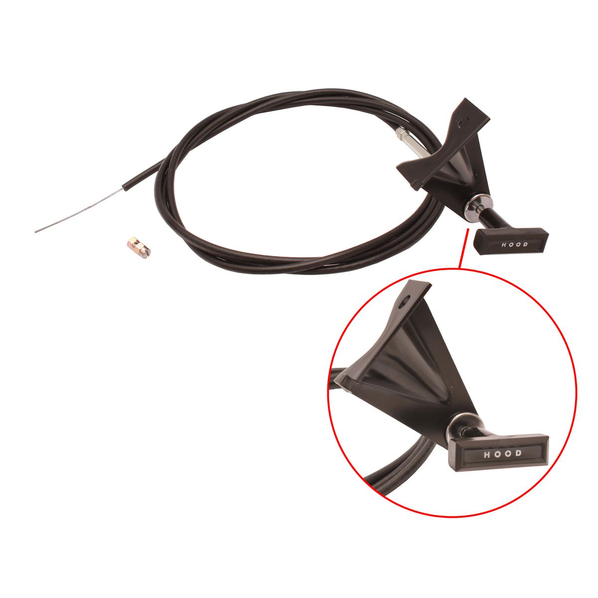 Ford Bonnet Release Cable + Fitting Bracket CONCOURSE Quality XA XB ZF ZG hood open