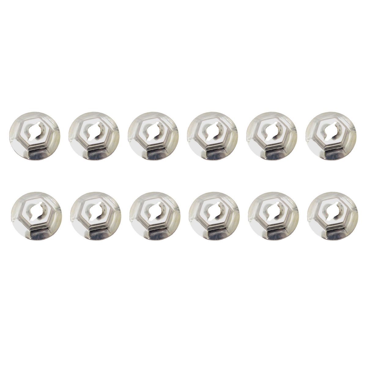 Ford Bonnet Scoop Fitting Nut Set x12 XB XC speed panel