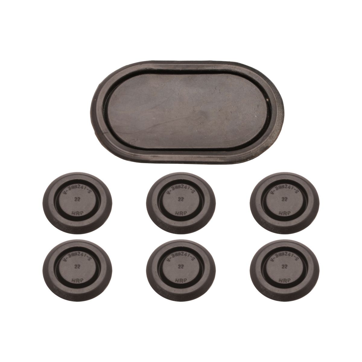 Ford Boot Floor Rubber Grommet Kit x7 XD XE XF ZJ ZK ZL Sedan FROM 02/82 plug