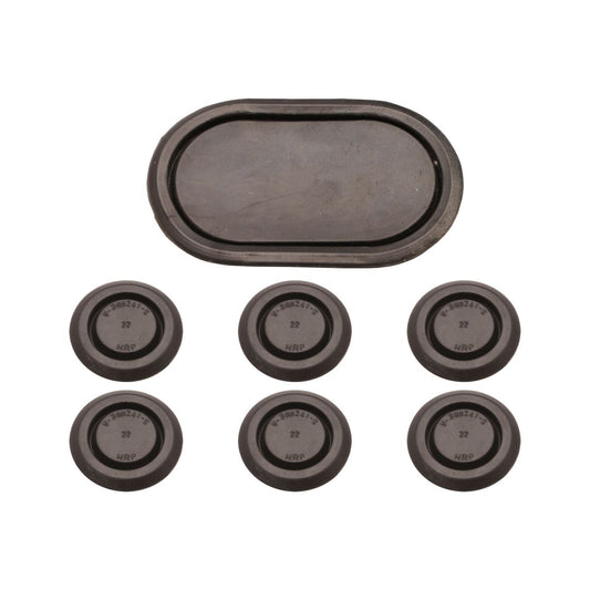 Ford Boot Floor Rubber Grommet Kit x7 XD XE XF ZJ ZK ZL Sedan FROM 02/82 plug