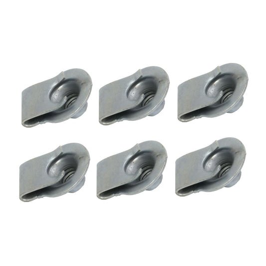 Ford Bonnet Lock Panel "j" Nut Set x6 XR XT panel speed lock mount