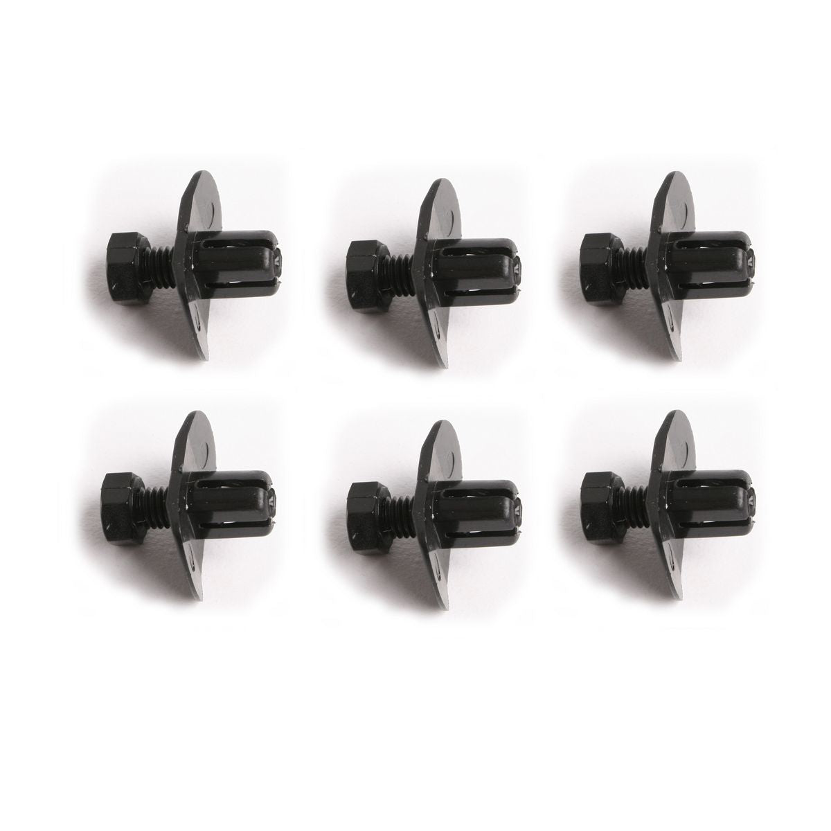 Commodore VN VP VR VS VT +Universal Splash Guard Clip Black 6 Pcs