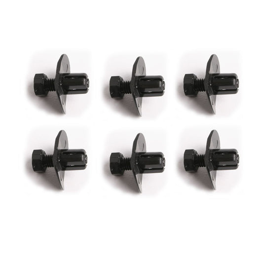 Commodore VN VP VR VS VT +Universal Splash Guard Clip Black 6 Pcs