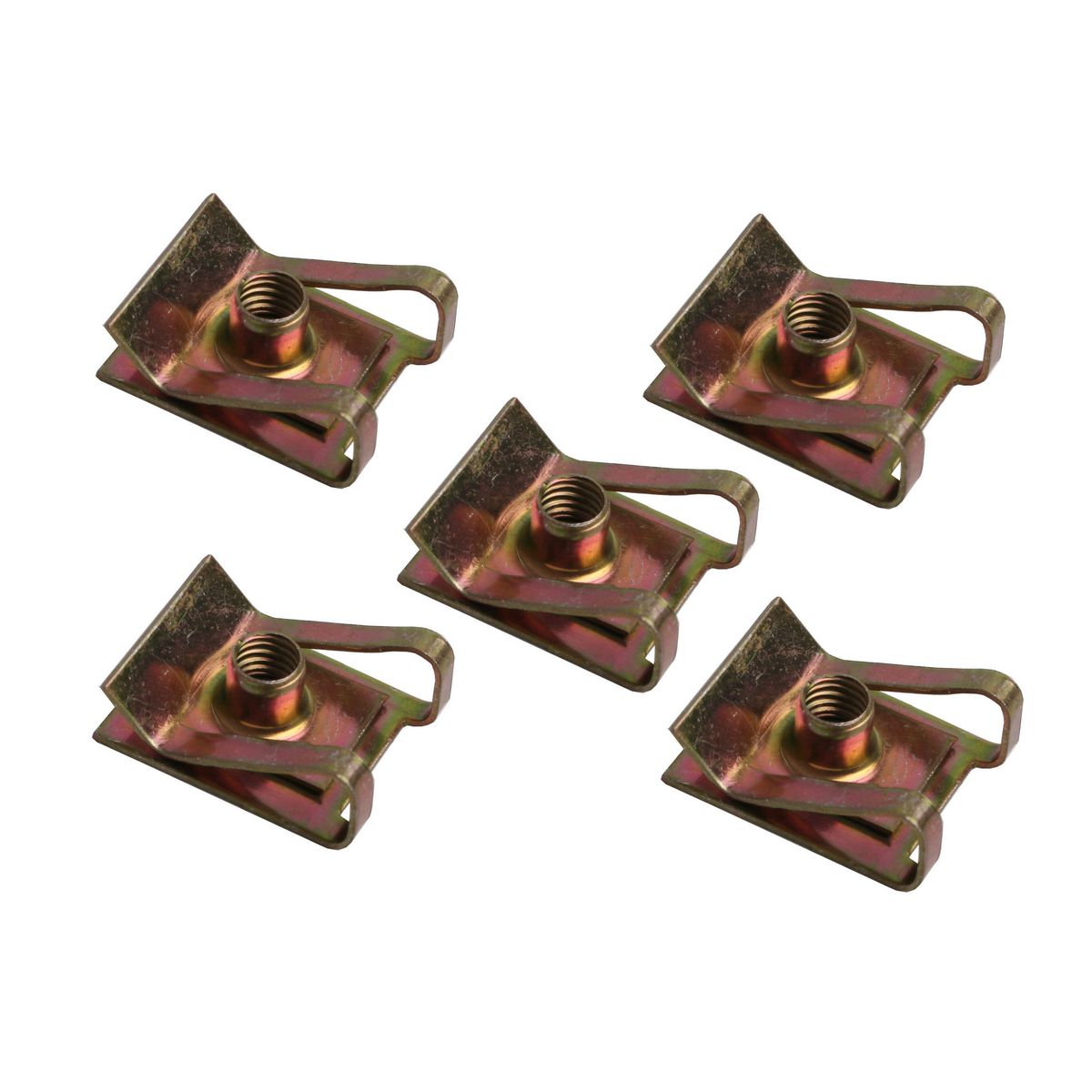 Finishing Parts Universal U Type Spring Nut Clip Set M5 x5