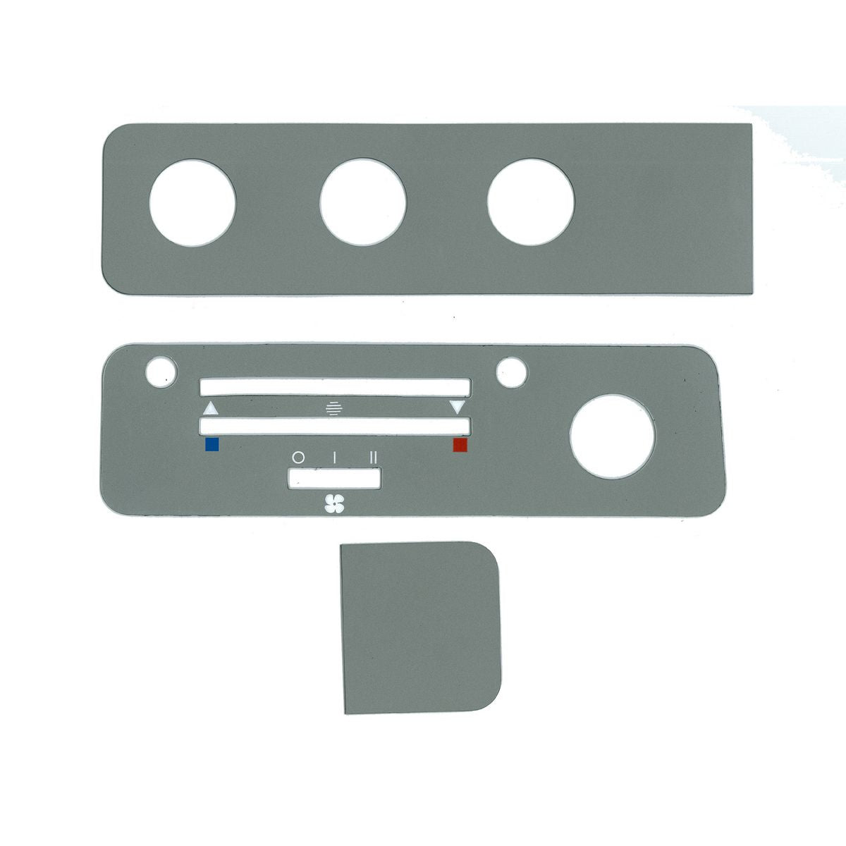 ++ MAX-DASH-3pce ++ LOWER FACIA PLATE SETS SS/ SLR/A9X WITHOUT AIR CON