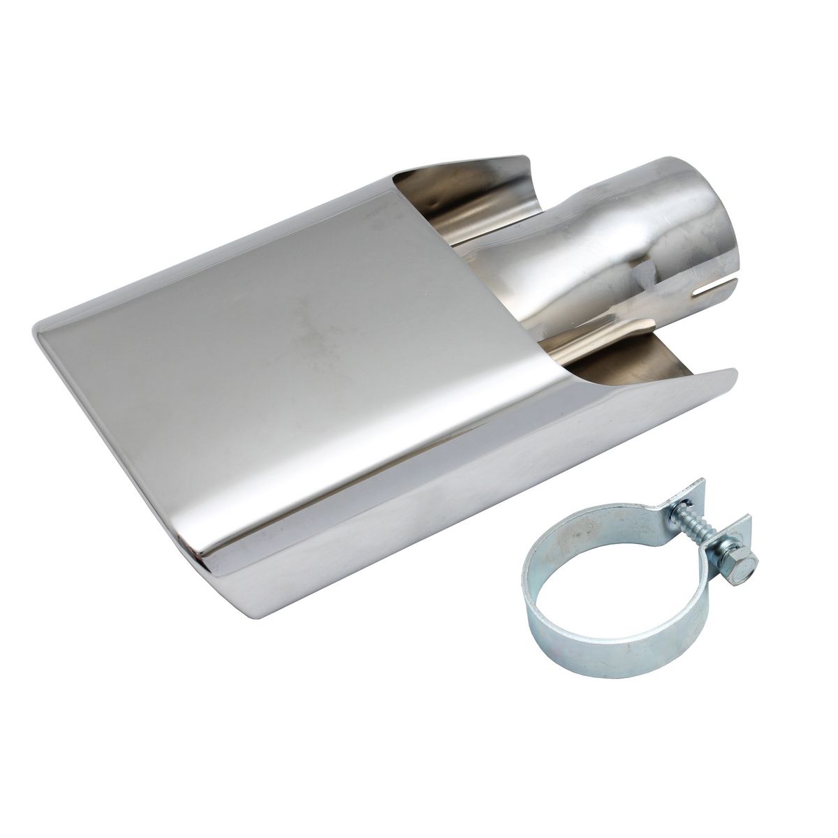 Ford Chrome Exhaust Tip + Clamp kit XA XB GT pipe muffler system