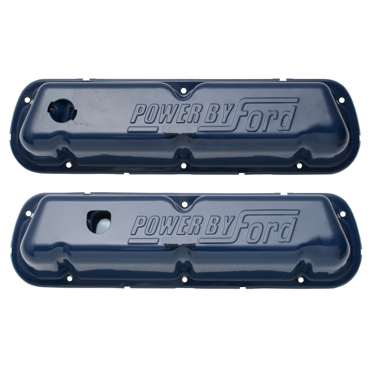 DONT RE ORDER Ford V8 Blue Rocker Covers "Powered By Ford" XR XT XW XY ZA ZB ZC ZD Windsor