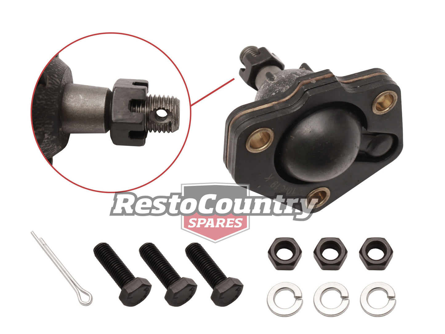 Ford Front UPPER Ball Joint + Fitting Kit x1 3 BOLT XK XL Falcon suspension - ABJ5