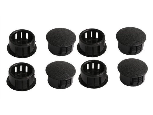 Holden Arm Rest Plug Set X 8 HK HT HG Black Sedan Wagon 4 doors cap - ARC1001