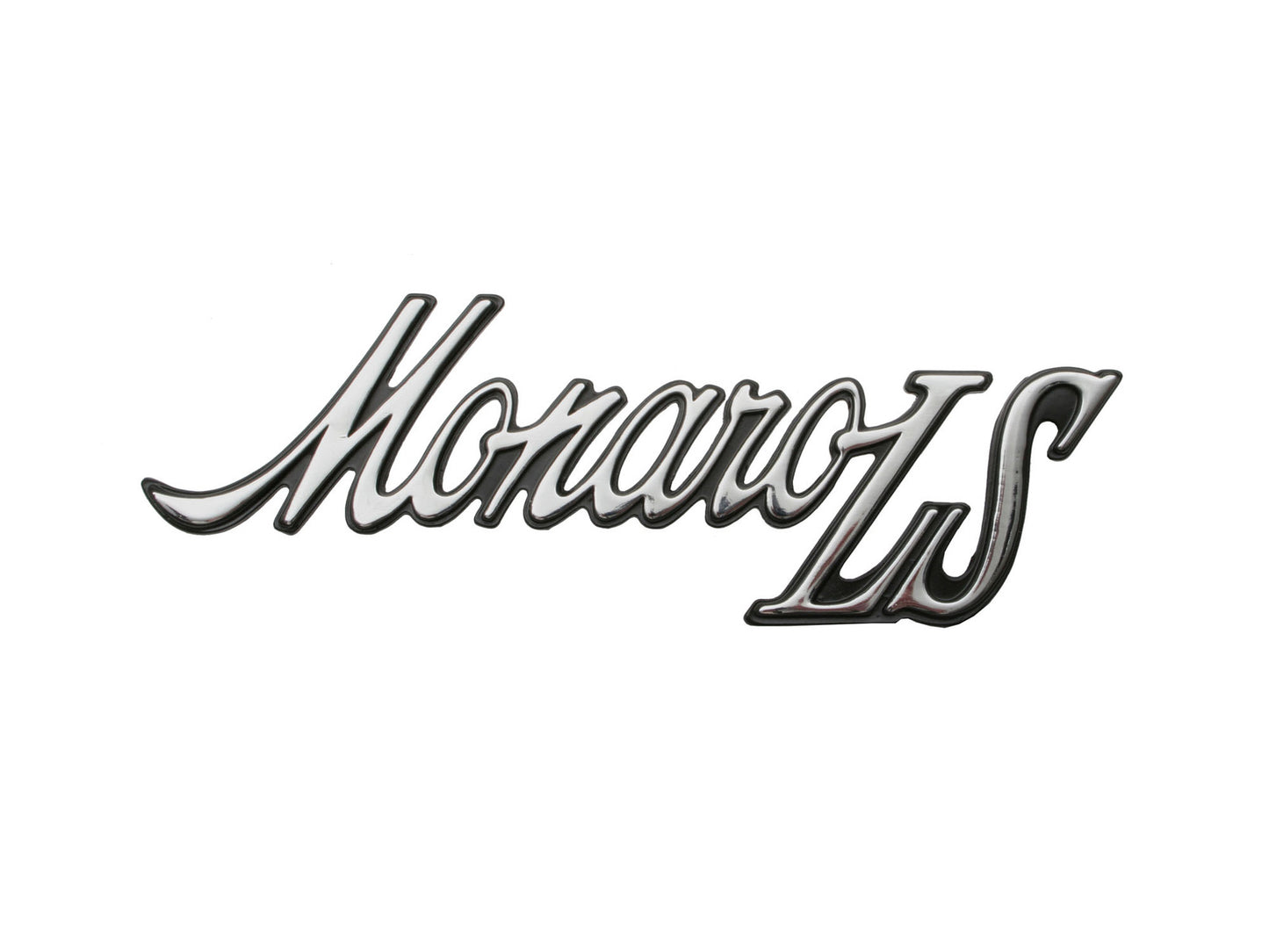 Holden - MONARO LS - Badge x1 Guard or Boot HQ HJ fender  emblem - B1015