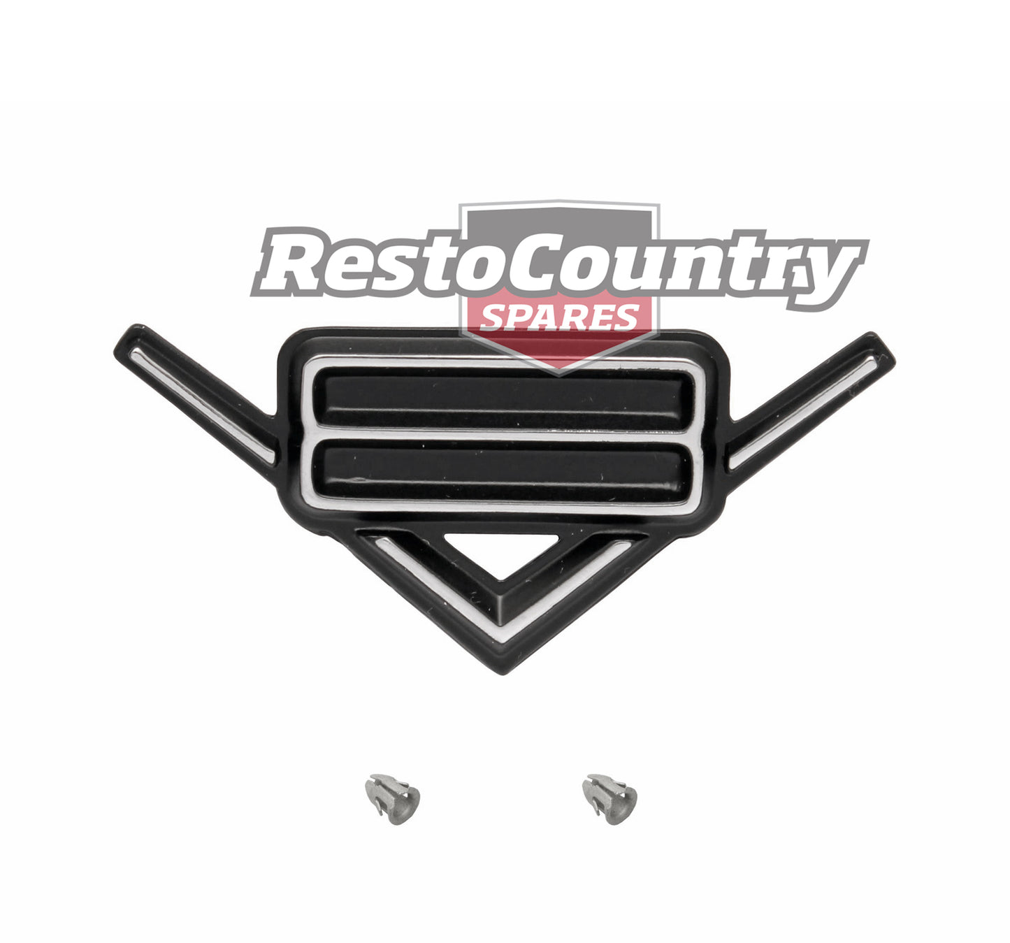 Holden V8 Boot or Tailgate Badge x1 HQ HJ HX HZ trunk tail gate emblem - B1017