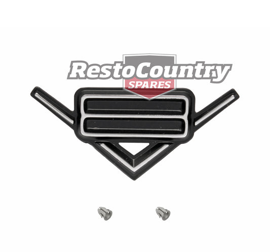 Holden V8 Boot or Tailgate Badge x1 HQ HJ HX HZ trunk tail gate emblem - B1017