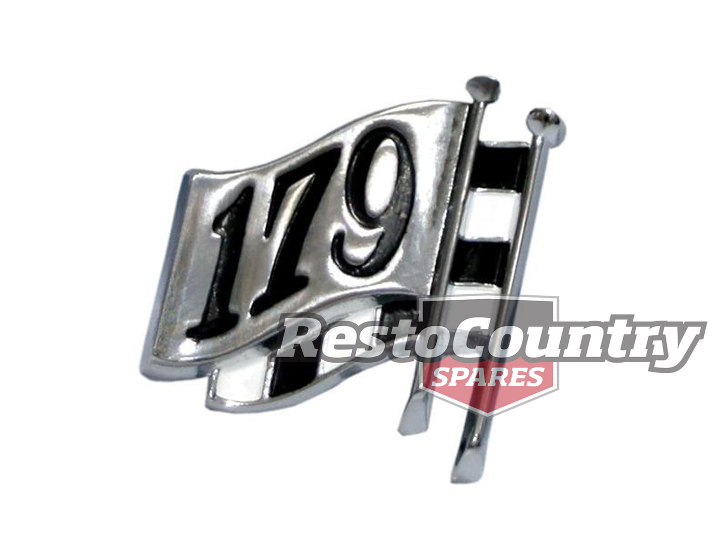 "Holden "179" Boot Badge x1 EH HD 6 Cylinder Sedan Wagon Ute Van - B1025"