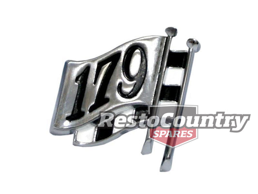 "Holden "179" Boot Badge x1 EH HD 6 Cylinder Sedan Wagon Ute Van - B1025"