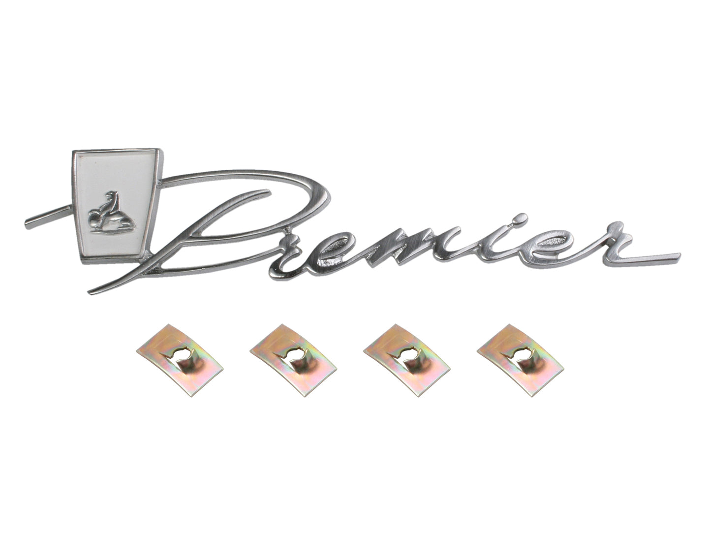 Holden "Premier" Roof Turret Badge  x1 HR  emblem  pillar  prem  - B1035