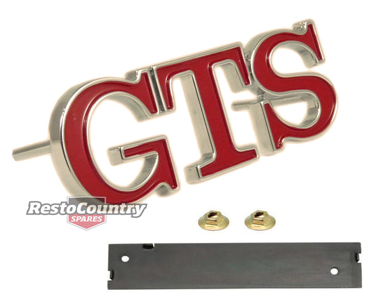 Holden 'GTS' Monaro Badge x1 HZ Grille or Guard or Boot NEW  gts - B1058