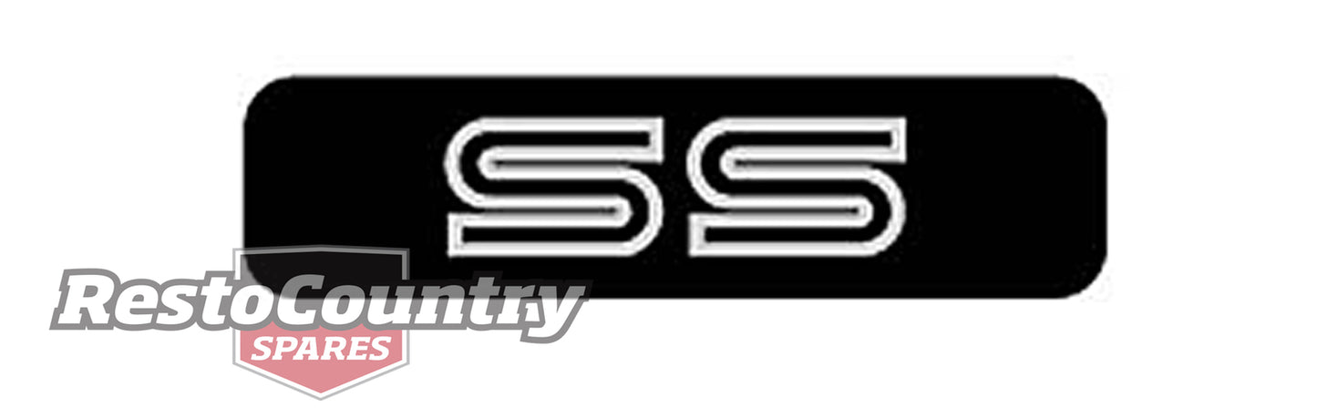 Holden Horn Cap Badge - SS - HQ Steering Wheel emblem insert decal - B1077A