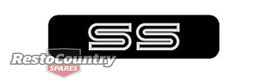Holden Horn Cap Badge - SS - HQ Steering Wheel emblem insert decal - B1077A