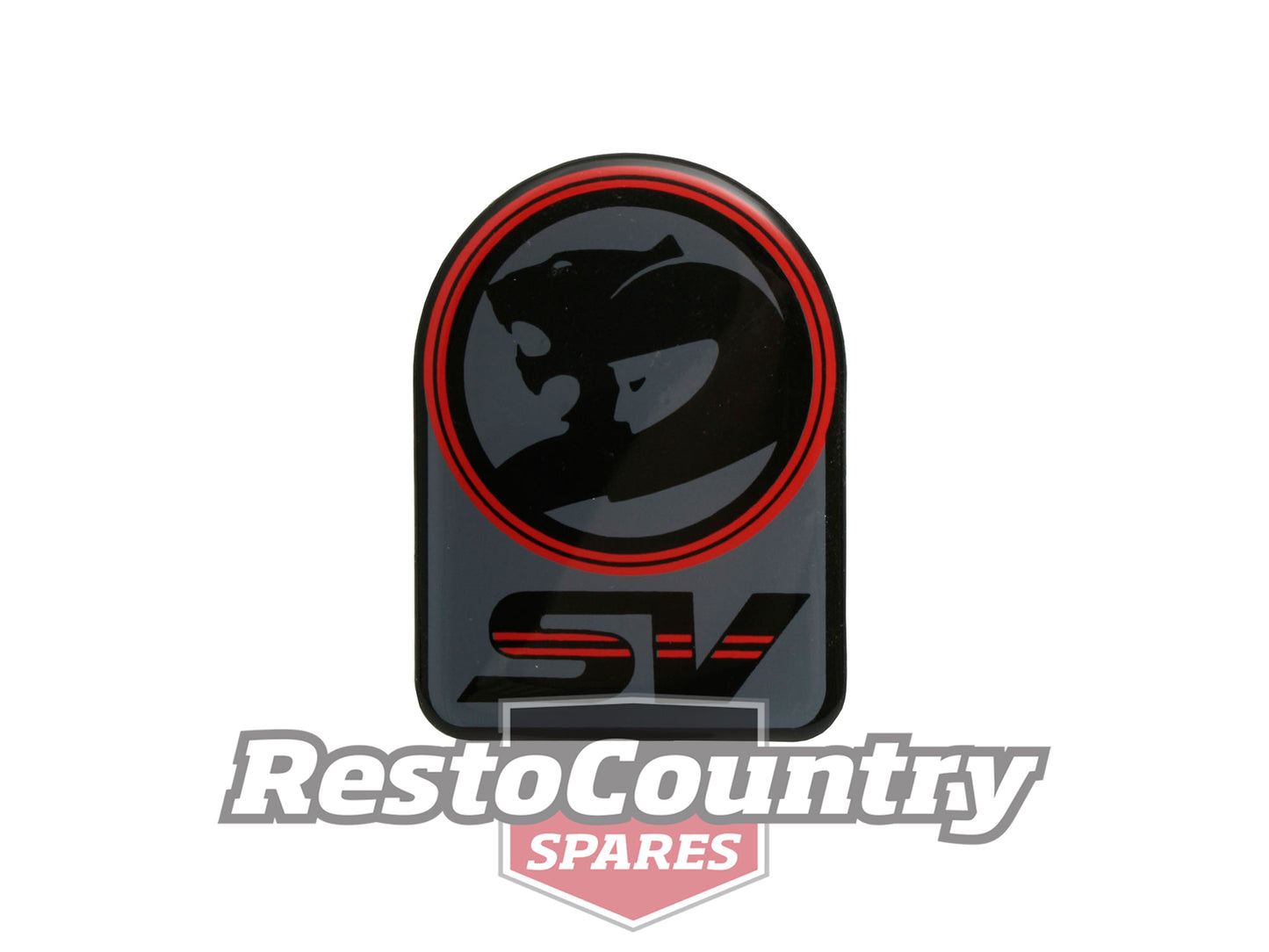 Holden Commodore VL HSV "SV" Badge / Guard Emblem Fender Decal - B1085